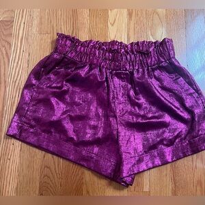 A New Day High Waist Purple Shorts